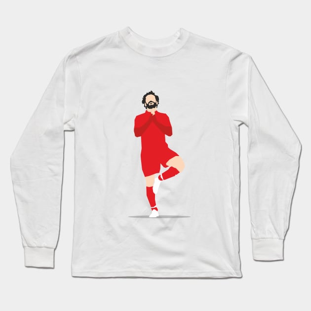 Mo Salah Long Sleeve T-Shirt by DirtyWolf